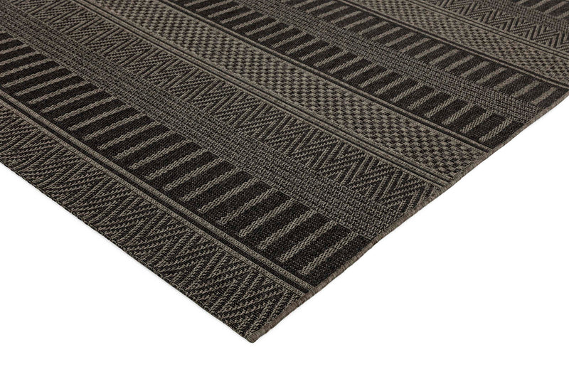 Vloerkleed Easy Living Varanda Black Stripe
