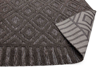 Vloerkleed Easy Living Salta Charcoal Diamond