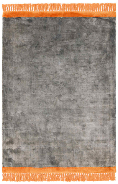 Laagpolig vloerkleed Easy Living Elgin Rug ~Grey Orange Border