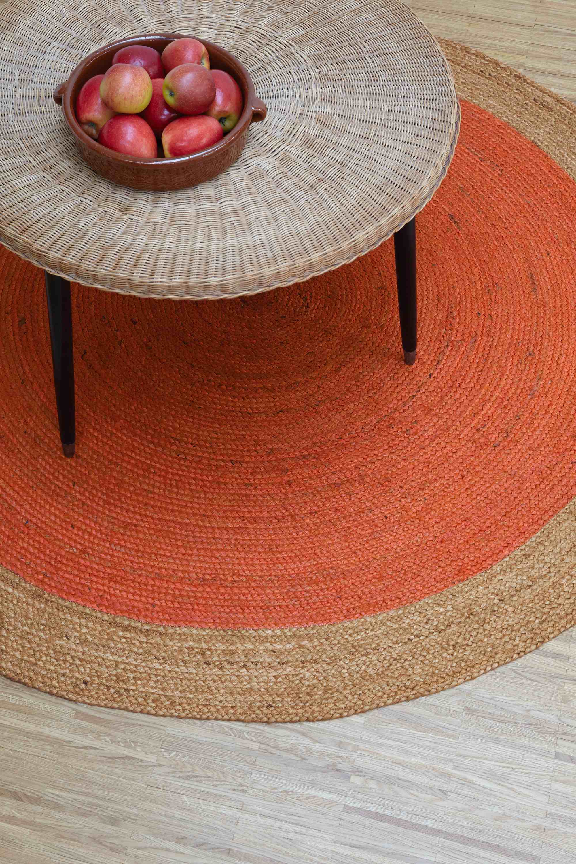Rond vloerkleed Easy Living Faro Rug Rust