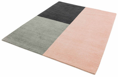Laagpolig vloerkleed Easy Living Blox Rug Pink