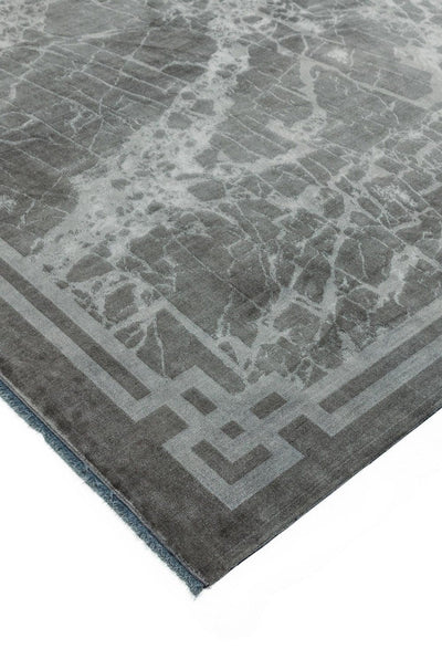 Laagpolig vloerkleed Easy Living Zehraya Silver Border