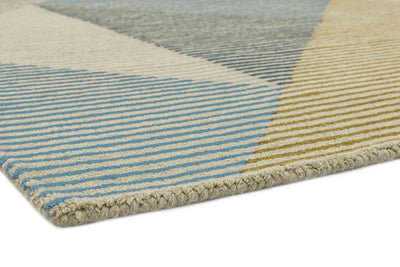 Laagpolig vloerkleed Easy Living Dash Rug da03 Blue Multi