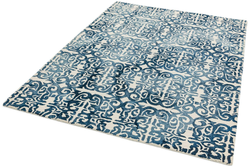 Laagpolig vloerkleed Easy Living Fresco Rug Blue