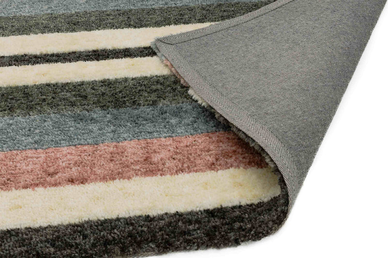 Hoogpolig vloerkleed Easy Living Gala Rug GA05 Pink Oval