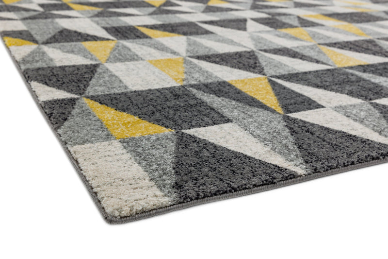Laagpolig vloerkleed Easy Living Nova Flag Yellow