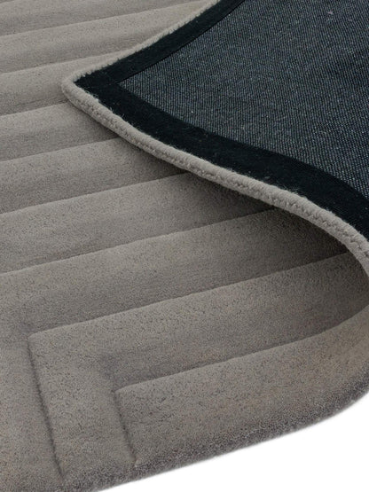 Laagpolig vloerkleed Easy Living Form Rug Silver