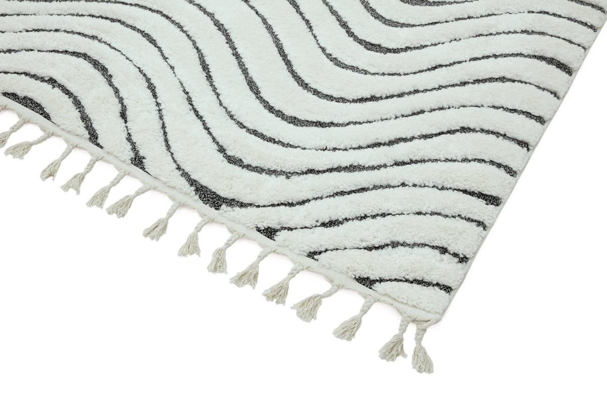 Hoogpolig vloerkleed Easy Living Ariana ar10 Ripple