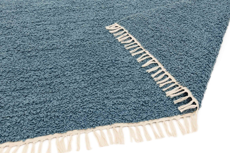 Laagpolig vloerkleed Easy Living Clover Blue in and outdoor