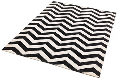 Laagpolig vloerkleed Easy Living Onix Rug 13 Zig Zag Mono