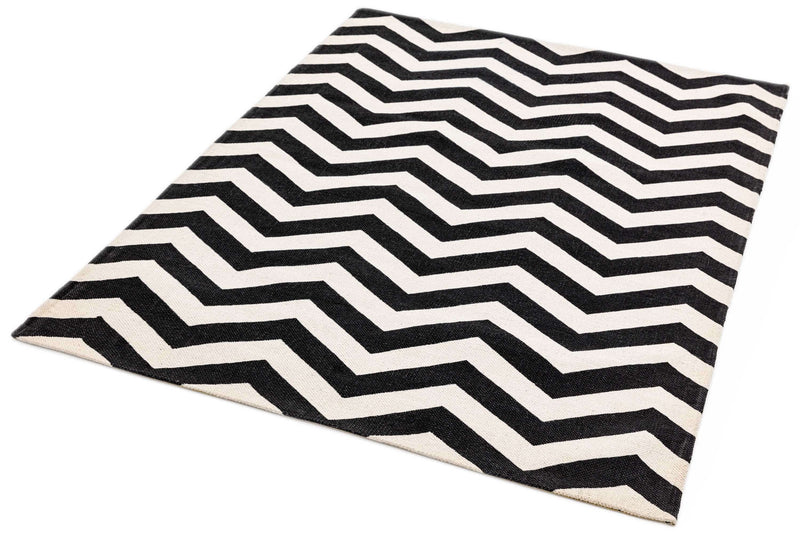 Laagpolig vloerkleed Easy Living Onix Rug 13 Zig Zag Mono