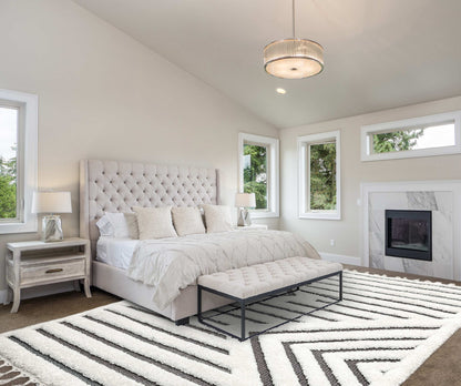 Hoogpolig vloerkleed Easy Living Ariana ar06 Shard