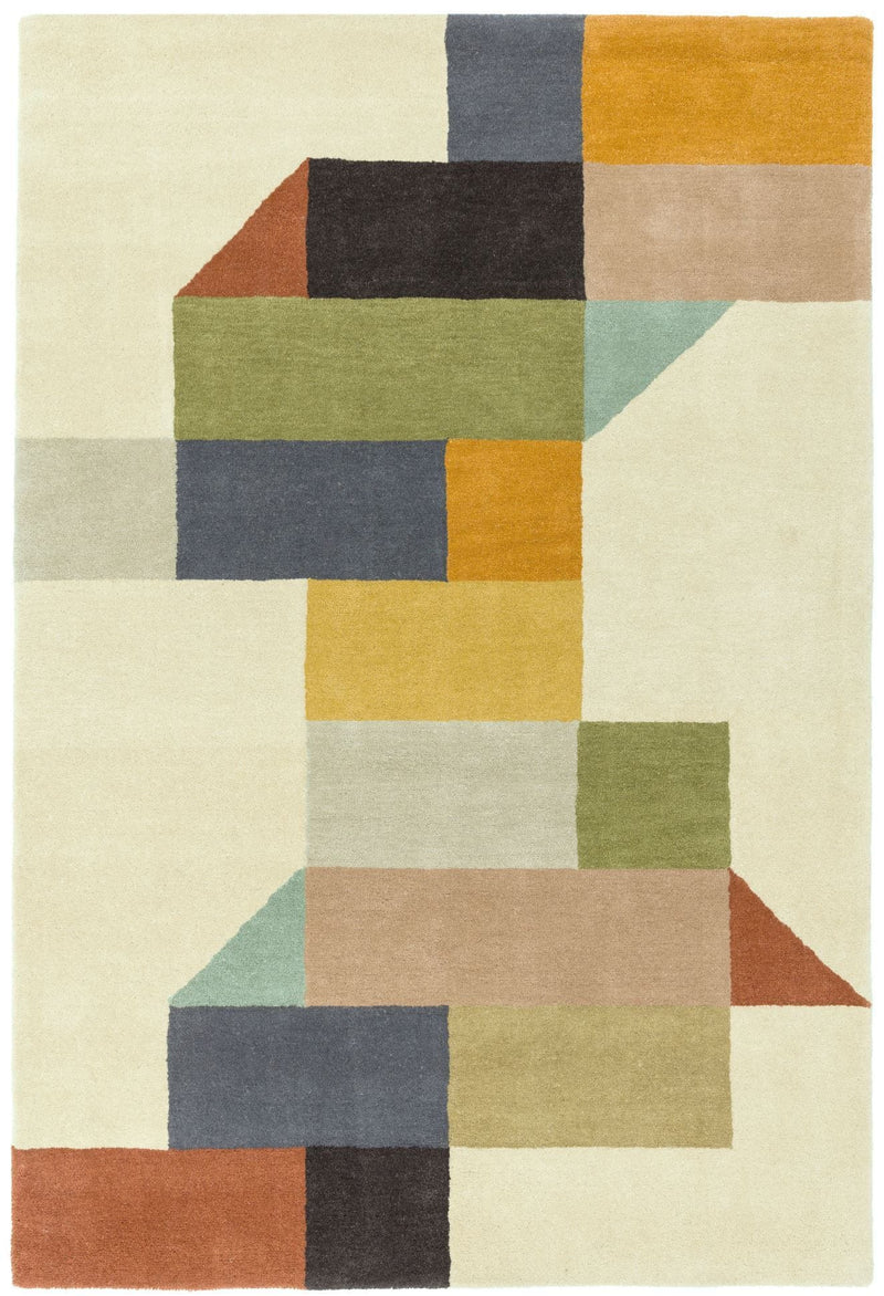 Laagpolig vloerkleed Easy Living Reef modern Multi