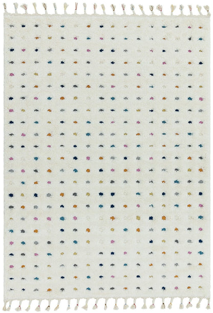 Hoogpolig vloerkleed Easy Living Ariana ar02 Dotty Multi
