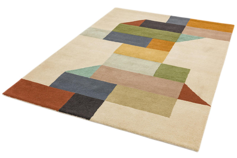 Laagpolig vloerkleed Easy Living Reef modern Multi