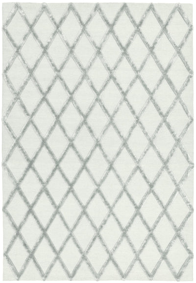 Laagpolig vloerkleed Rugestiq Dixon Silver Diamond