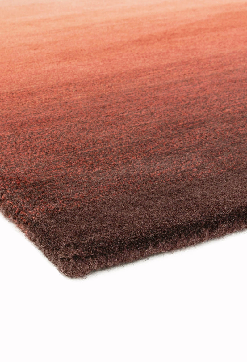 Laagpolig vloerkleed Easy Living Ombre Runner Rust