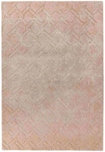 Laagpolig vloerkleed Easy Living Nexus Rug Fine Lines Sand Sand