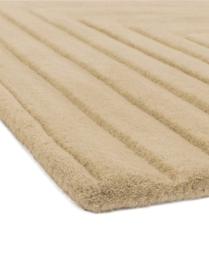 Laagpolig vloerkleed Easy Living Form Rug Natural