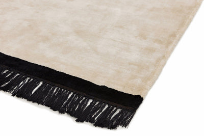 Laagpolig vloerkleed Easy Living Elgin Rug Cream Black Border